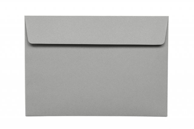 Buste DIN C6 adesive, grigio