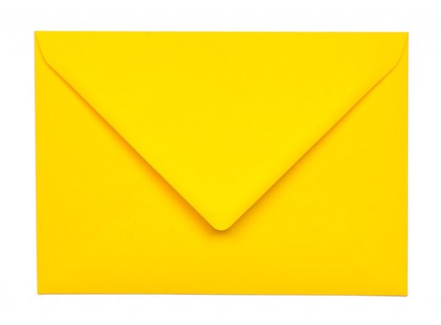 Buste DIN C5, giallo-arancio