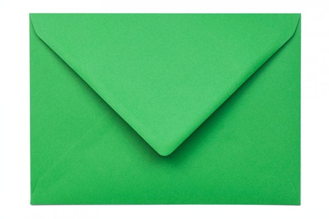 Buste DIN C5, verde