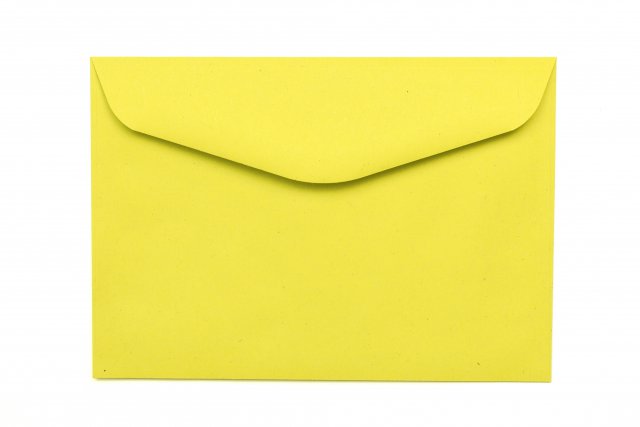 Buste DIN C6, giallo riciclato