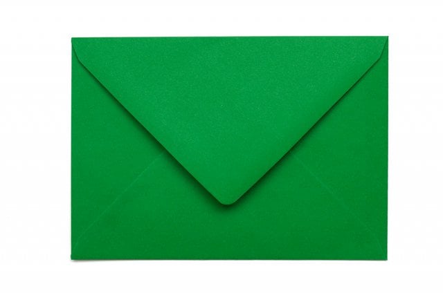 Buste DIN C6, verde intenso