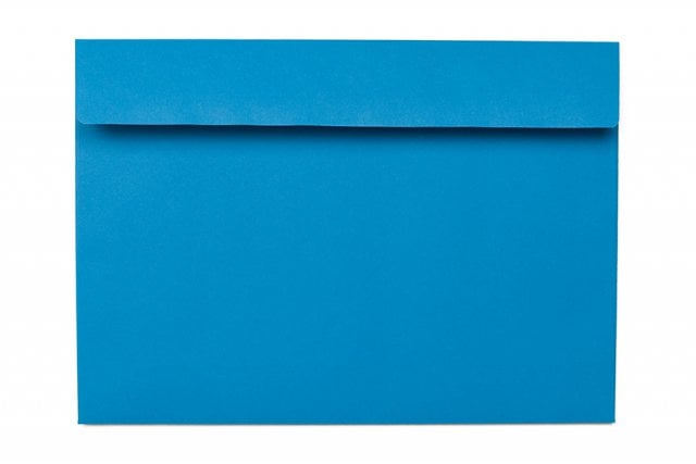 Buste DIN C5 adesive, blu