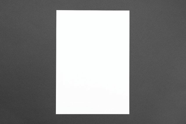 Carta argilla DIN A4 confezione da 10 pezzi, bianca