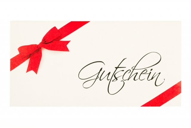 Buste DIN lunghe, stampa crema, voucher