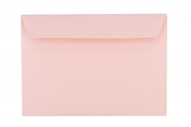 Buste DIN C6 adesive, rosa pallido
