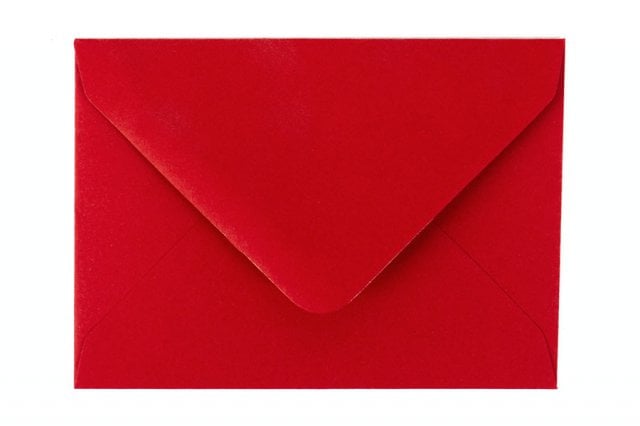 Buste DIN C7, rosso scuro
