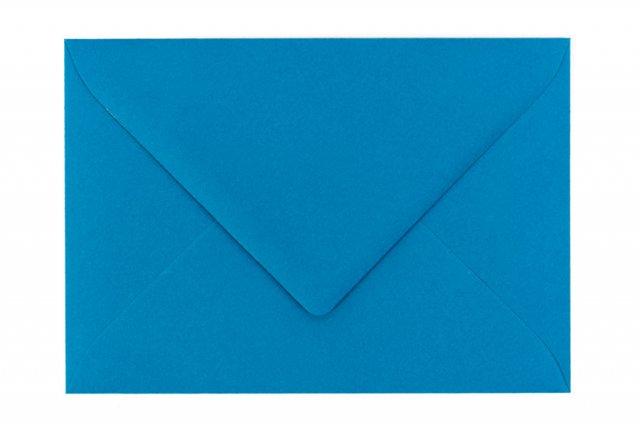 Buste DIN C6, blu royal