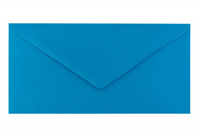 Buste DIN lunghe, blu royal