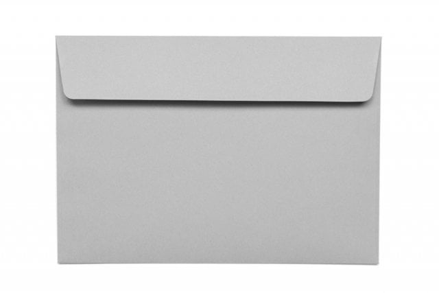 Buste DIN C6 adesive, grigio chiaro
