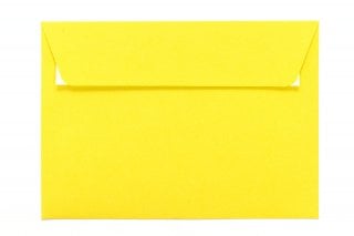 Buste DIN C6 adesive, giallo
