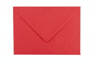 Buste DIN B6, rosso