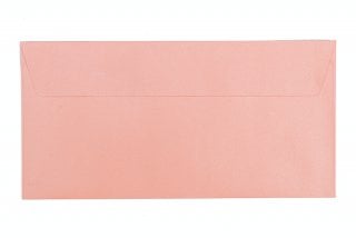 Buste DIN lunghe adesive, rosa madreperla