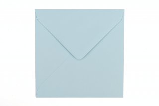 Buste quadrate 130x130 mm, blu chiaro
