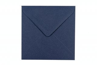 Buste quadrate 130x130 mm, blu scuro