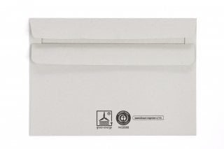 Buste DIN C6, grigio riciclato