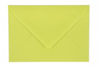 Buste DIN C6, verde maggio