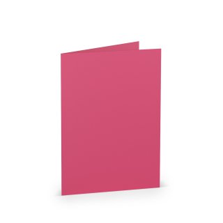 Biglietti pieghevoli DIN A6, rosa