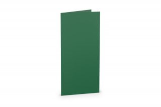 Carte pieghevoli DIN lungo, verde scuro