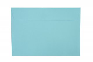 Buste DIN C5 adesive, blu medio
