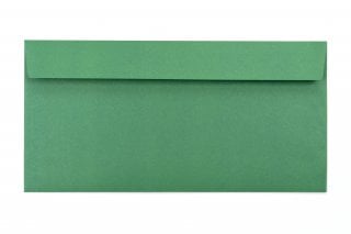 Buste DIN lunghe adesive, stampa verde