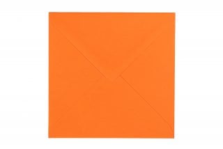 Buste quadrate 140x140 mm, arancione