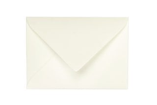 Buste DIN C6, bianco crema