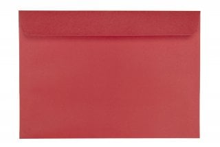 Buste DIN C5 adesive, stampa rossa
