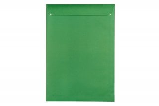 Buste DIN C4 adesive, stampate in verde