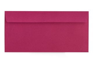Buste DIN lunghe adesive, stampa rosa