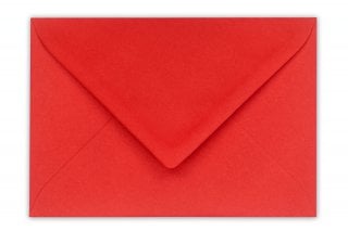 Buste DIN C6, rosso