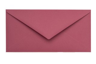 Buste formato DIN lungo, color lampone