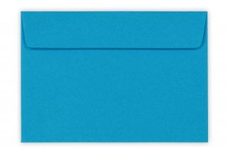 Buste DIN C6 adesive, blu