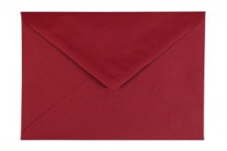 Buste DIN C5, rosso scuro