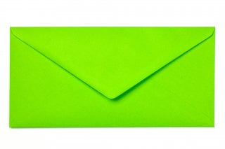 Buste DIN lunghe, verde chiaro