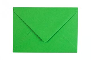 Buste DIN C6, verde