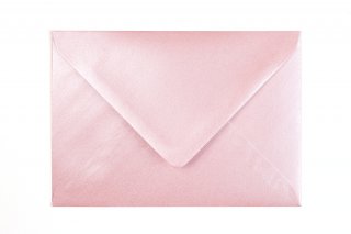Buste DIN C6, rosa madreperla