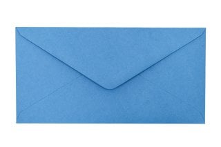 Buste DIN lunghe, blu