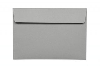 Buste DIN C6 adesive, grigio