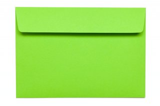 Buste DIN C6 adesive, verde intenso