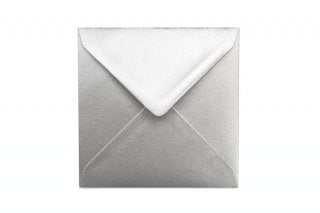 Buste quadrate 130x130 mm, argento