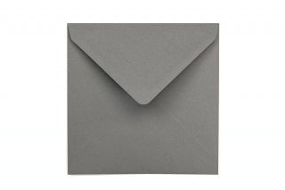 Buste quadrate 155x155 mm, grigio scuro
