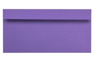Buste DIN lunghe adesive, viola