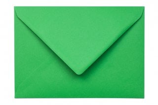 Buste DIN C5, verde