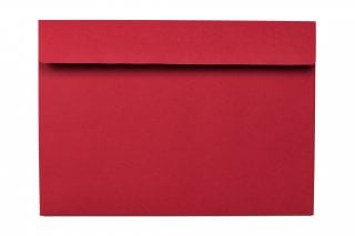 Buste DIN C5 adesive, rosso scuro