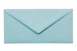 Buste DIN lunghe, blu chiaro
