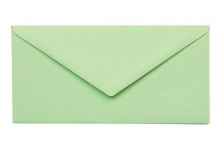 Buste DIN lunghe, verde menta