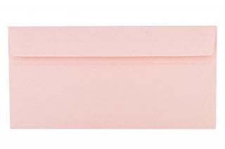 Buste DIN lunghe adesive, rosa pallido