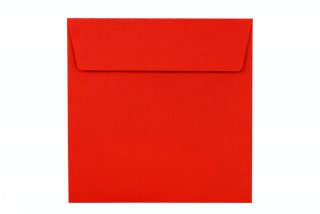 Buste quadrate 160x160 mm, rosso