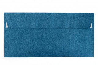 Buste DIN lunghe adesive, struttura metallica blu