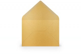 Buste DIN B6, oro